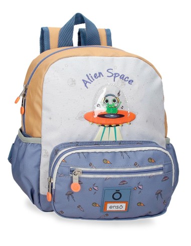 MOCHILA 28CM. ENSO ALIEN SPACE